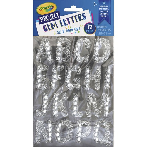 Crayola PACP1665CRA Sparkling Gems Sticker Letters
