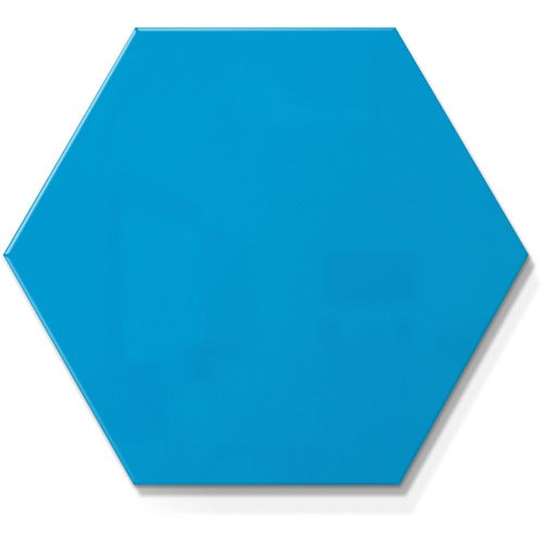 Ghent GHEHEXS1821BB Powder-Coated Hex Steel Whiteboards
