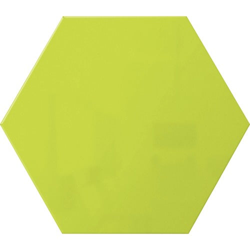 Ghent GHEHEXS1821GN Powder-Coated Hex Steel Whiteboards