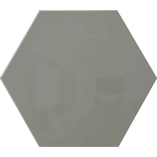 Ghent GHEHEXS1821GY Powder-Coated Hex Steel Whiteboards