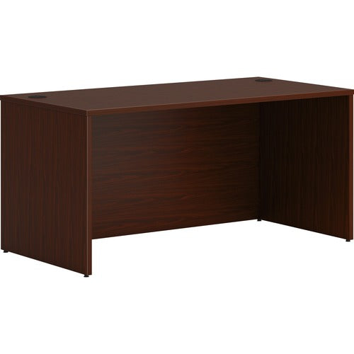 HON HONLDS6030LT1 Mod Desk Shell | 60"W | Traditional Mahogany Finish