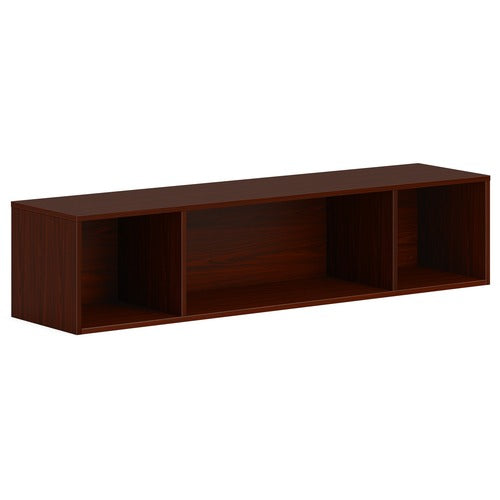 HON HONPLWMH60LT1 Mod Wall Mounted Storage | Open | 60"W | Traditional Mahogany Finish