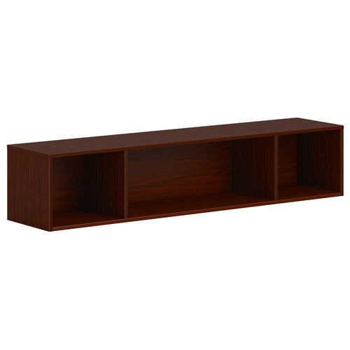 HON HONPLWMH66LT1 Mod Wall Mounted Storage | Open | 66"W | Traditional Mahogany Finish