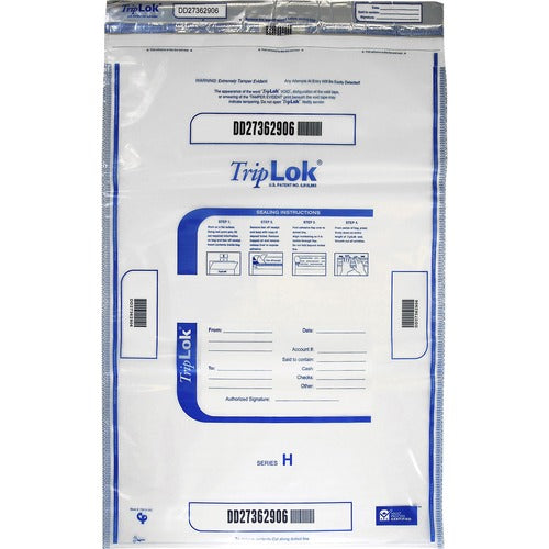 ControlTek CNK585059 TripLOK High-Performing Security Bags