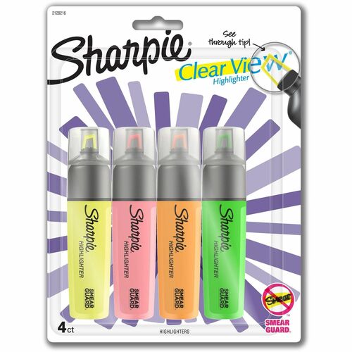 Sharpie SAN2128216 Clear View Highlighter Pack