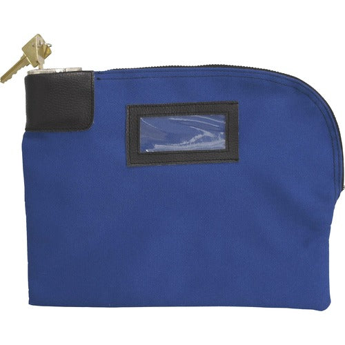 ControlTek CNK530312 Carrying Case Cash, Coin, Document, Card, Check - Royal Blue