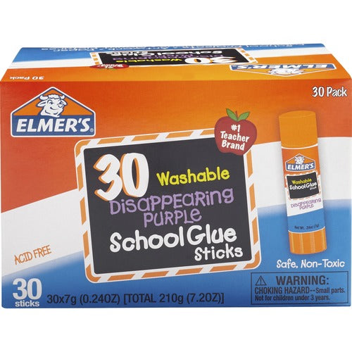 Elmer's EPI2159542 Disappearing Purple School Glue Sticks