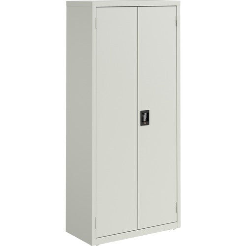 Lorell LLR69830LGY Fortress Series Slimline Storage Cabinet