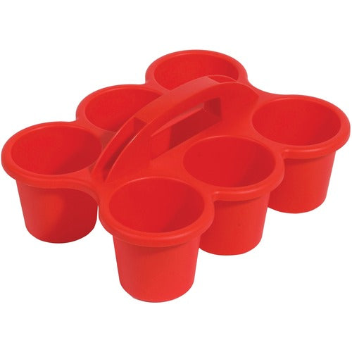Deflecto DEF39509RED Antimicrobial Kids 6 Cup Caddy