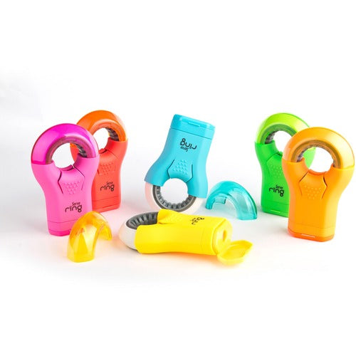 Serve SRVRING8KTKR Ring Eraser & Sharpener