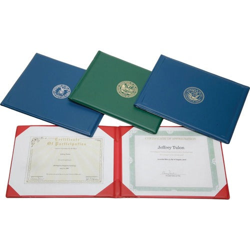 SKILCRAFT® NSN1153250 SKILCRAFT Military Seal Certificate Awards Binder