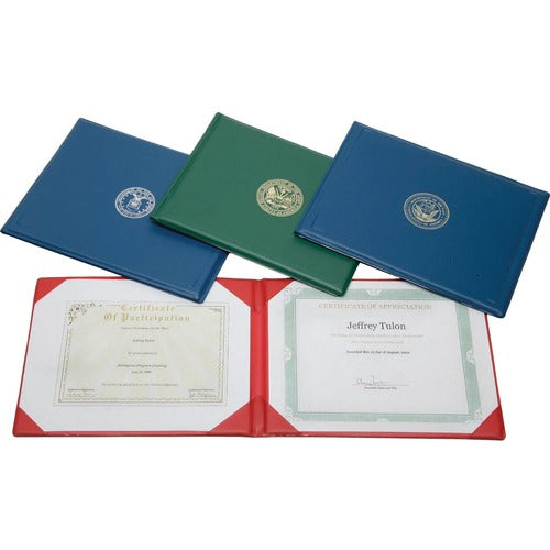 SKILCRAFT® NSN7557077 SKILCRAFT Military Seal Certificate Awards Binder