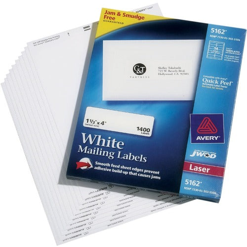 SKILCRAFT® NSN3025504 SKILCRAFT Mailing Labels
