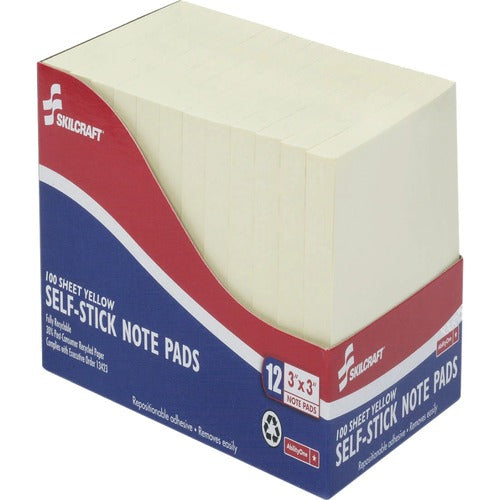 SKILCRAFT® NSN1167867 SKILCRAFT Self-Stick Note Pads