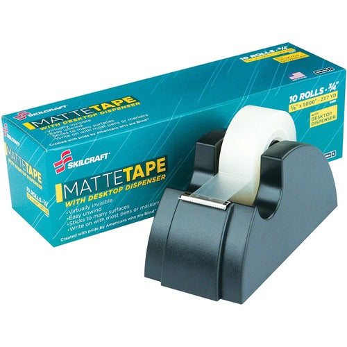SKILCRAFT® NSN5806224 SKILCRAFT Transparent Tape Dispenser Kit