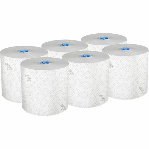 Scott KCC53925 Pro High-Capacity Hard Roll Towels with Elevated Design & Absorbency Pockets
