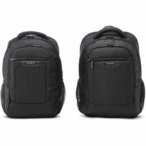 Samsonite SML1412731041 Classic Business 2.0 Carrying Case (Backpack) for 13" to 15.6" Apple iPad Notebook, Tablet, Smartphone, Pen, Business Card, Accessories - Black