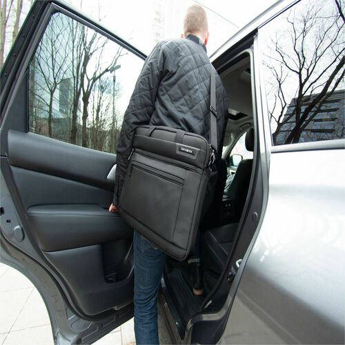 Samsonite SML1412761041 Classic Business 2.0 Carrying Case (Briefcase) for 15.6" Notebook, Tablet - Black
