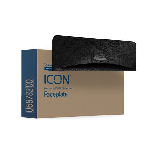 Kimberly-Clark Professional KCC58782 ICON Standard Roll Horizontal Toilet Paper Dispenser Faceplate