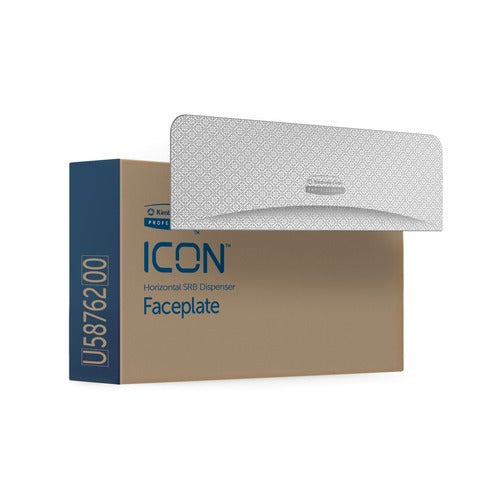 Kimberly-Clark Professional KCC58762 ICON Standard Roll Horizontal Toilet Paper Dispenser Faceplate