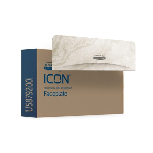 Kimberly-Clark Professional KCC58792 ICON Standard Roll Horizontal Toilet Paper Dispenser Faceplate