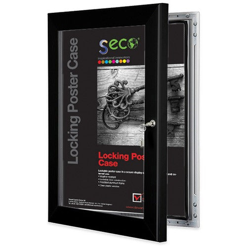 Seco SSCLCASE1824BL Locking Poster Case