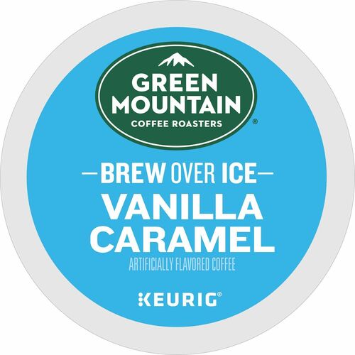 Green Mountain Coffee Roasters® GMT9028 K-Cup Brew Over Ice Vanilla Caramel Coffee