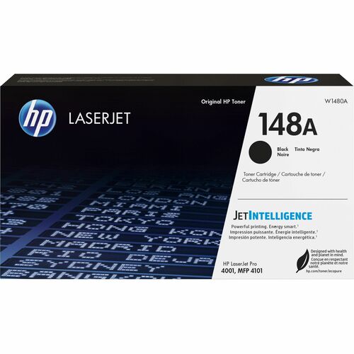 HP HEWW1480A Original Standard Yield Laser Toner Cartridge - Black - 1 Each