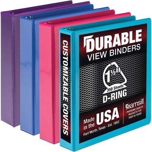 Samsill SAMMP46459 Durable View Binders