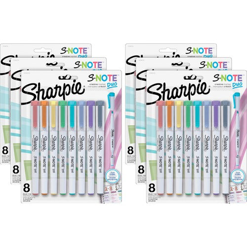 Sharpie SAN2154173BX S-Note Duo Dual-Tip Markers