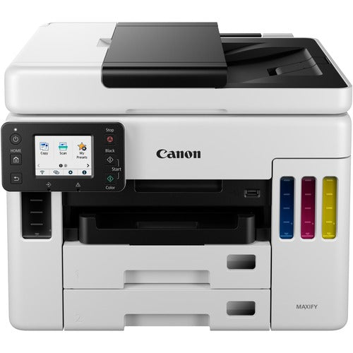 Canon CNMGX7021 MAXIFY GX7021 Wireless Inkjet Multifunction Printer - Color - White