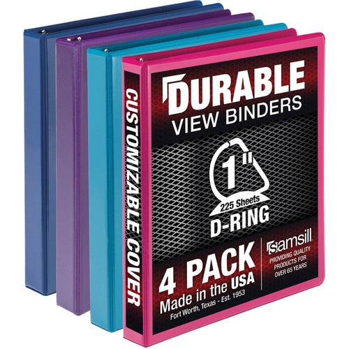 Samsill SAMMP46439 Durable View Binders