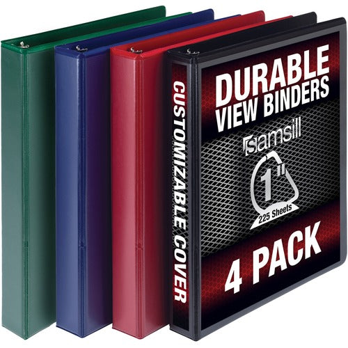 Samsill SAMMP46409 Durable View Binders
