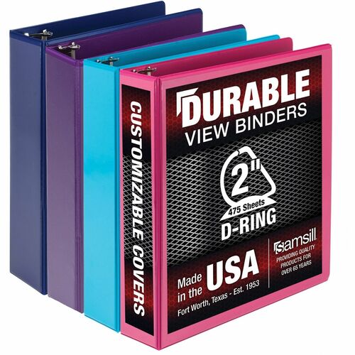 Samsill SAMMP46469 Durable View Binders