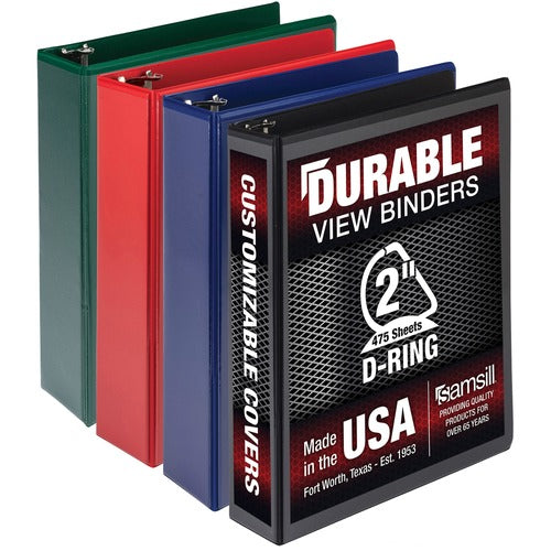 Samsill SAMMP46468 Durable View Ring Binder
