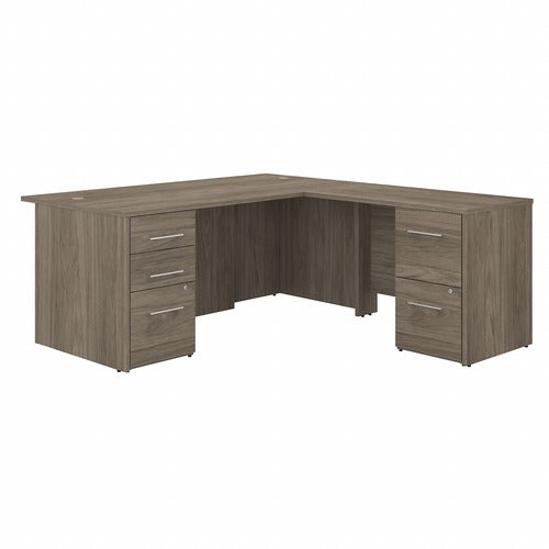 Bush Business Furniture BSHOF5004MHSU Office 500 Black Walnut Desk