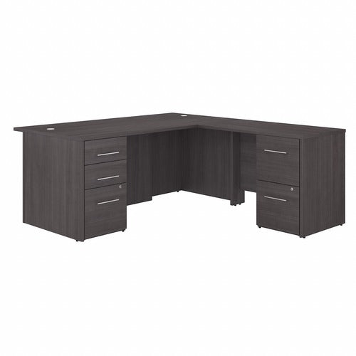 Bush Business Furniture BSHOF5004SGSU Office 500 Storm Gray Desk