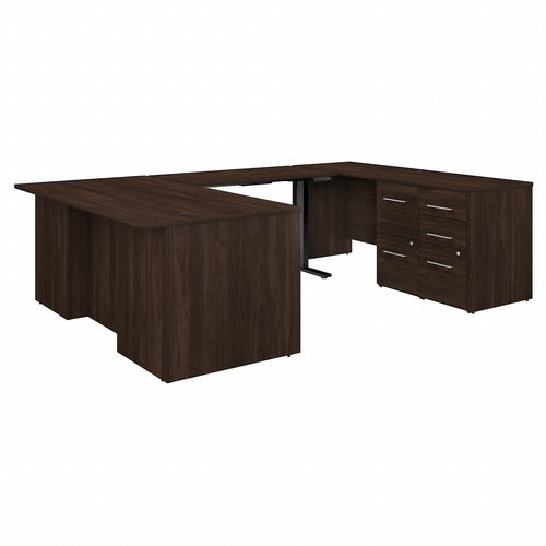 Bush Business Furniture BSHOF5005BWSU Office 500 Black Walnut Desk