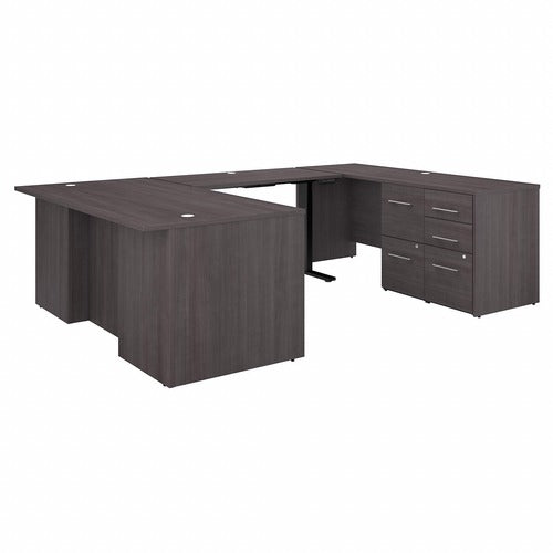 Bush Business Furniture BSHOF5005SGSU Office 500 Storm Gray Desk