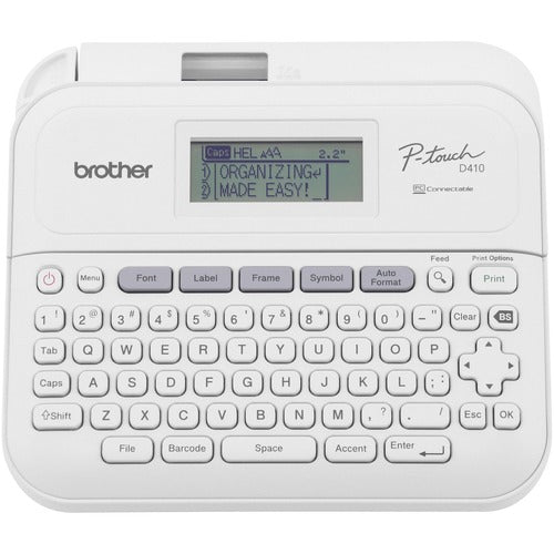 P-touch BRTPTD410VP P-touch P-touch Connected Label Maker with Case PTD410VP