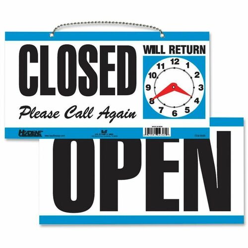 Headline Signs HDS9395 OPEN/CLOSED 2-sided Sign