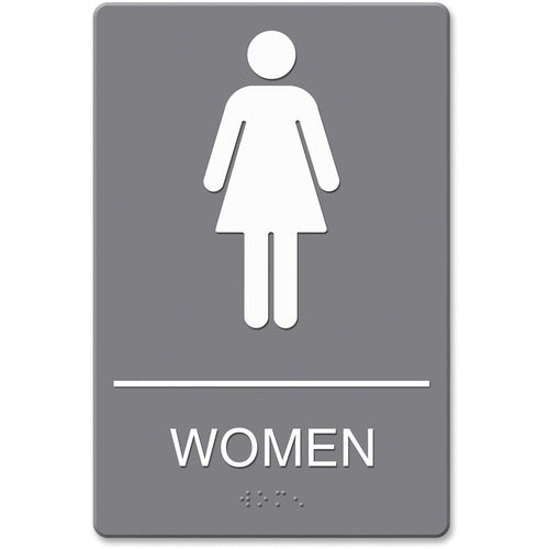 Headline Signs HDS4816 ADA WOMEN Restroom Sign