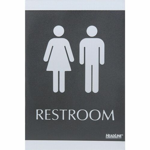 Headline Signs HDS4249 ADA RESTROOM Sign