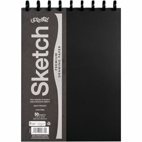 UCreate PACP4770 Disc Bound Sketch Book