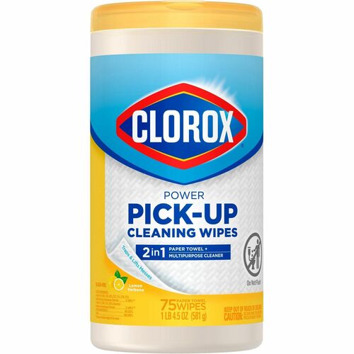 Clorox CLO32578 Power Pick-Up Cleaning Wipes