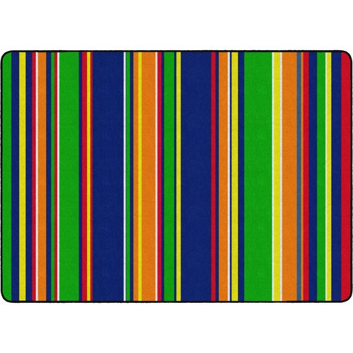 Flagship Carpets FCIFE40732A Basics Stripes Classroom Rug