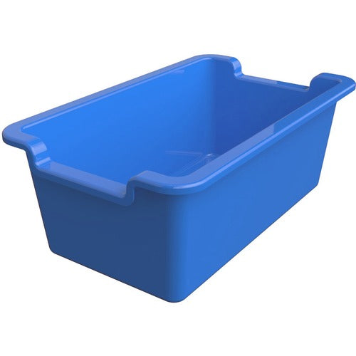 Deflecto DEF39510BLU Antimicrobial Rectangular Storage Bin