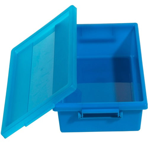 Deflecto DEF39513BLU Little Artist Antimicrobial Storage Tote