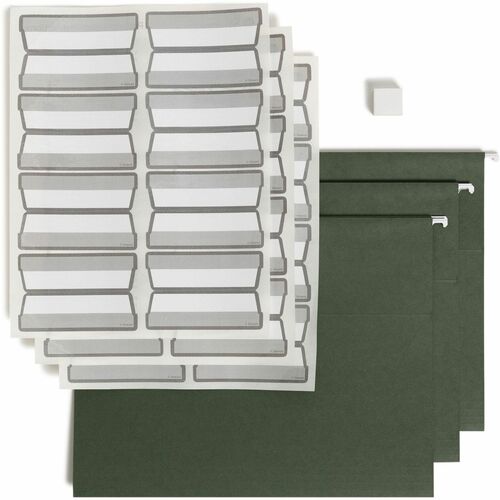 Smead SMD64195 1/3 Tab Cut Letter Recycled Hanging Folder