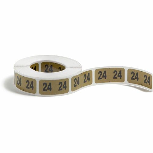 Smead SMD68324 ETYJ Color-Coded Year Labels - Rolls
